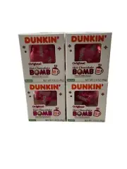2 Dunkin Donut Hot Chocolate Cocoa Melting Bombs TIKTOK 1.6 oz Each, EXP JULY 24