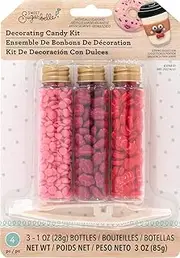 Sweet Sugarbelle Candy Sprinkles Kit-Cheeks, Lips, Bow Sweet Sugar Belle Cookie Supplies,