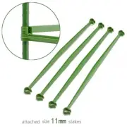 24pcs 45cm Tomato Trellis Connectors Stake Arms Cage Plant PlasticStake Durable