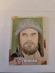 AMC The Walking Dead One Of A Kind Piece Of Art Of Jesus Hand Drawn By Scott...