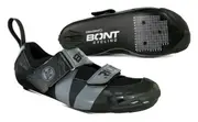 Bont Riot TR+ Carbon Triathlon Shoe Black/Charcoal