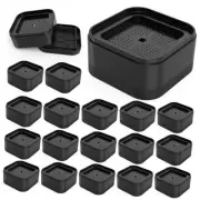 Furniture Risers Adjustable Bed Risers Desk Leg Risers 1.38",Bed Lifts 20 Pack