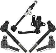 TRQ Pitman idler Arm Tie Rods Kit Compatible with 1989-1995 Toyota Pickup