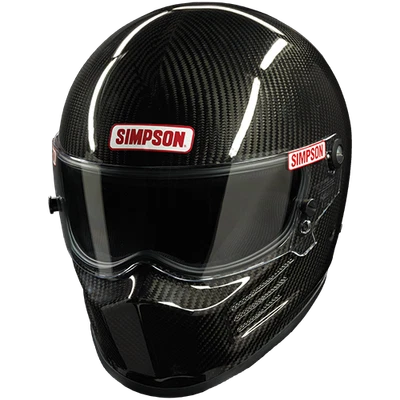 Simpson Racing 720000C Snell SA2020 Bandit Racing Helmet XS Carbon Fiber
