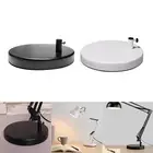 Desk Lamp Base 19cm Round Bottom Plate Adjustable Metal Base for Table Lamp