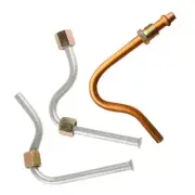 Aluminum Replacement Pump Pipe for Air Compressor Exhaust Inner Thread Design