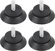 Rubber Feet with Screw Anti Slip Suction Cup Feet for Furniture Fitness Equipment, 4pcs Furniture Feet, Furniture Levelers Screw in Table Chair Feet Glides for Chairs, Cabinets