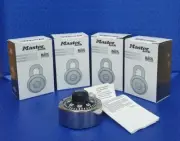 Master Lock Block Guard Dial Combination Padlock Lot of 5 *New*