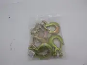 5 Pack Campbell T9504415, 5/16" Clevis Slip Hook W/Latch Grade 70