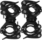 SHERCHPRY 2Pcs Cane Holder for Wheelchair Mobility Scooter Crutch Bracket Rotatable Walking Stick Stand Sturdy Support for Elderly Users