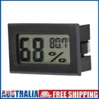 # Mini Digital LCD Temperature Humidity Meter Thermometer (Black Fahrenheit)