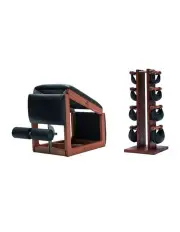 [Nohrd] Tria Trainer Weights and Bench combo in Brown