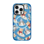 iPhone 16 Pro Impact Case MagSafe Compatible Birthday Cat by Watercatlor