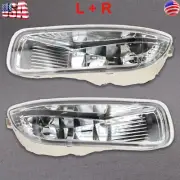Front Bumper Lamps Fog Lights Pair Right Left For Toyota Corolla 2003-2004 1.8L (for: Toyota)