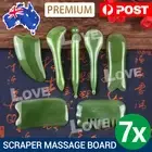 Natural Guasha Facial Jade Face Body Gua Sha Board Massager Tool Scraping Stone