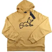NWT Akoo Snobby Top (Oak Buff) Yellow Hoodie | Mens | 3XL