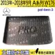 13~18年9月 A系列 W176 A200D 賓士 汽車後廂防水托盤 後車箱墊 後廂置物盤 蜂巢後車廂墊 後車箱防水墊