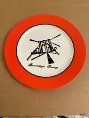 SEX and THE CITY BROOKLYN BRIDGE COLLECTOR PLATE "BEAUTIFUL COLOR & CONDITION"