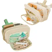 Large Capacity Multi Layer Pen Pencil Case Bag Organizer