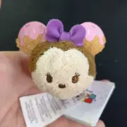 Disney Tsum Tsum Minnie Mouse Pink Sprinkles Donut 3" Stackable Plush