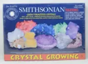 Smithsonian 9 Beautiful Crystal Growing Kit Item #2890-Brand New, Sealed - 1994