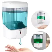 700ml Wall-Mounted Smart Sensor Automatic Soap Liquid Dispenser Touchless Washer