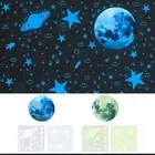 947Pcs Glow in The Dark Stars Stickers Luminous Moon Planet Spaceship Wall suSLF