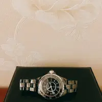 在飛比找蝦皮購物優惠-CHANEL 黑色陶瓷  33mm 手錶 J12