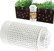 Worm Composting Bin, Worm Casting Bin, Moisture-Control Space-Saving Cultivation Container for Kitchen Scraps Yard Waste Urban Farming Organic Gardening