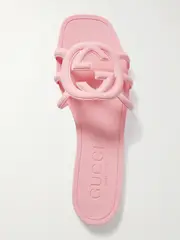 [Gucci] Gucci - Rubber Slides - Pink - IT39 IT 39 Pink