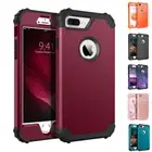 For iPhone 8 Plus iPhone 7 Plus Shockproof Hard Rugged Protective Case Cover