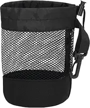 Golf Ball Bag - Ball Storage Organiser, Golf T-Shirt Bag | Drawess Ball Storage Bag, Drawstring Sports Mesh Bag, Golf T-Shirt Bag with Cable Lock