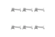 6x 2pc Dreambaby Door Catch Child/Baby/Toddler Proof Door Safety Stopper White