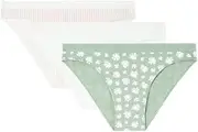 [women'secret] Women's Hipster Briefs Packs Lovely Cotton Briefs