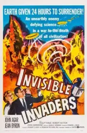 Invisible Invaders poster Jean Byron Robert Hutton Philip Tonge 1959 Old Photo