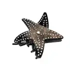 Delicate Hair Clip for Teens High Ponytail Hairpin with Rhinestone