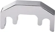 Mudder Metal Violin Mute Practice Violin Silencer for 1/ 2 3/ 4 4/ 4 Violin Silver
