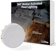 LitThis Under Bed Lights Motion Sensor – No Installation; Slides Under Furniture. 360° Motion Sensing LED Lights for beds and Living Areas. Adjustable Brightness & on-time for Under Bed LED Lights.