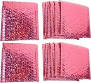 HOODANCOS 50pcs Adhesive Mailers 6x10 Shipping Self-Seal Pouches Puncture-Resistant Foam Packaging Small Envelopes for