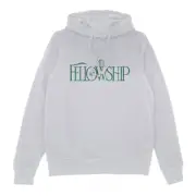 Lord Of The Rings Fellowship Hoodie - White