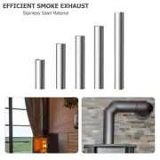 Chimney Flue Liner in Silver Flexible Lengths from 0 2m to 0 5m Available