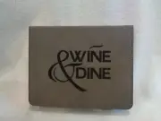 WINE & DINE Wine Accessory Kit Corkscrew Aerator Metal Cork Gift Set Wooden