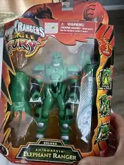 Power Rangers Jungle Fury Deluxe Animorphin Elephant Ranger Action Figure