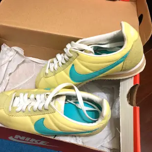 Nike阿甘鞋 黃色 湖水藍 降售