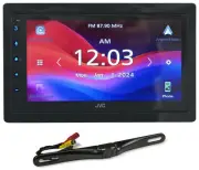 JVC KW-M595BT 6.8" Car Monitor Android/Carplay Bluetooth Receiver+Backup Cam