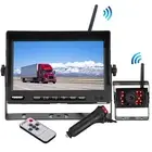 WIRELESS 7" CAR MONITOR Heavy Duty IR REVERSING CAMERA 12V 24V FOR TRUCK,CARAVAN