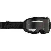 Vizion 2.5 Stealth Black Grey Motocross Goggles