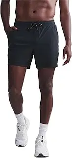[Rhone] Mens Lined Workout Short, Lightweight, All-Way Stretch Gym Short with Medium Compression Liner