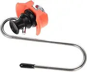 Truck Track Hooks Trailer Hitch Pin Lock Trailer Lock Pin Double Lug Threaded Fitting with Knob Spring Loaded Gate Latch Locking Cotter Pin Kit Metal