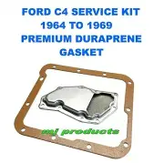 FORD C4, Automatic transmission service kit, 1964 to 1969 premium duraprene g...